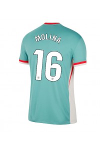 Atletico Madrid Nahuel Molina #16 Voetbaltruitje Uit tenue 2024-25 Korte Mouw